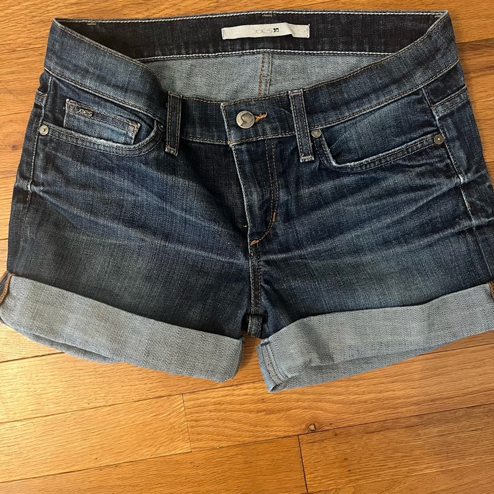 Joe's Jeans Dark Wash Denim Shorts
